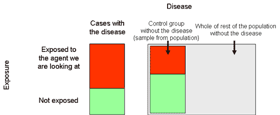 Epidemiology case control study design