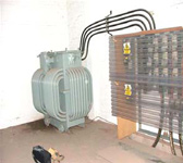 photo of indoors substation
